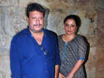 Tigmanshu Dhulia and Tulika during the screening of Bollywood film Tanu Weds Manu Returns Photogallery - Times of India