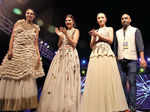 Samrat Chauhan poses with models Photogallery - Times of India