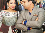 Reena Goel with Ashok Goel during a get-together Photogallery - Times of India