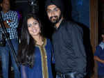 Harshdeep Kaur and Mankeet Singh during the Radio Mirchi Jubilees Night Photogallery - Times of India