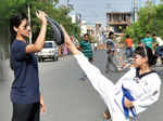 Karate lessons for young girls Photogallery - Times of India