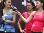 Jacqueline Fernandez, Shruti Seth and fitness trainer Eefa Shrof Photogallery Times of India