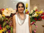 Prasuna Reddy during the opening of Darpan store Photogallery - Times of India