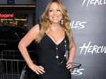 Pop singer Mariah Carey wore a LBD Photogallery Times of India