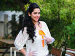 Nitika is all smiles during the ladies’ club meet Photogallery - Times of India