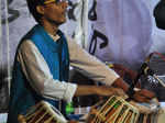 Biswajit during a musical event Unisher Daar Photogallery Times of India