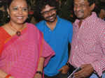 Lopamudra Mitra,, Joy Sarkar and Goutam Ghose during a musical event Photogallery Times of India