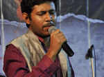 Sayantan during a musical event Unisher Daar Photogallery Times of India