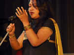 Ivy Banerjee during a musical event Bandish Fusion Photogallery Times of India