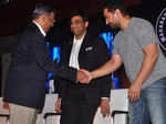 Aamir Khan and Vishwanathan Anand during Photogallery Times of India