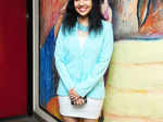 Shilpashree smiles for a photo Photogallery - Times of India