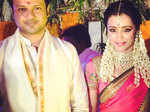 Tamil actress Trisha Krishnan and entrepreneur-turned-producer Varun Manian exchanged rings at a private ceremony Photogallery - Times of India