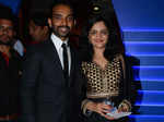 Ajinkya Rahane and Radhika Dhopavkar during the CEAT Cricket Awards 2015 Photogallery - Times of India