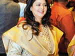 Actress Nagma at the wedding reception Photogallery - Times of India