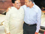Congress leader Ahmed Patel with industrialist Anil Ambani Photogallery - Times of India