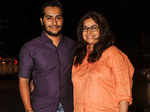 Rekha Bhardwaj with son during Mukesh Chhabra’s birthday party Photogallery - Times of India