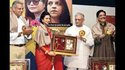 City girl Divyanka Tripathi honoured at Bharat Bhavan in Bhopal
