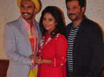 Ranveer Singh, Shefali Shah and Anil Kapoor during a media interaction Photogallery Times of India