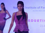 Sherly walks the ramp during graduation Photogallery - Times of India