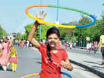 Some fun-time during the Raahgiri Day Photogallery - Times of India