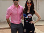 Varun Dhavan and Shradha Kapoor during the Promotion of film ABCD 2 Photogallery Times of India
