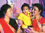 Kriyansh with grandmothers Sangeeta Photogallery - Times of India