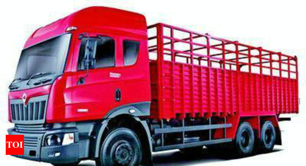 Big trucks  sales up smaller ones  lag Times of India 