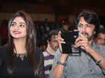 Rachita Ram and Sudeep at the press meet Photogallery - Times of India