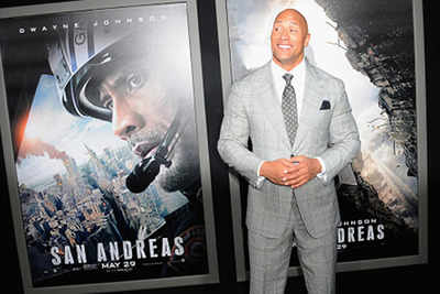 'San Andreas' brings back bad memories for actor Dwayne Johnson