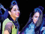 Malvika and Priya during the party Photogallery - Times of India