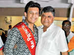 Sahil (L) during the party Photogallery - Times of India