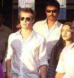 Irrfan Khan with Brad Pitt