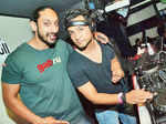 DJ Japs (L) and DJ Marsh during a party Photogallery - Times of India