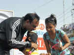 A little kid performs during the Raahgiri Day Photogallery - Times of India