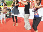 Participants having fun during the Raahgiri Day Photogallery - Times of India