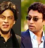 Irrfan Khan with SRK