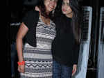 Sammena and Uthra during a party Photogallery Times of India