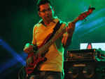 Sanket during a musical event for Nepal held Photogallery Times of India