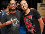 Ratul and Bodhi during a jam steady Photogallery Times of India
