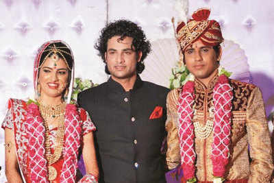 Himanshu Soni in Rajasthan for his younger sister’s wedding