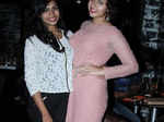 Anjana and Kajal during a dance party Photogallery Times of India