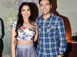 Rashmi Nigam and Ayaz Khan during the launch of Pizza Metro Pizza Photogallery Times of India