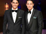 Atul and Farid during a luxurious artisanal soirée Photogallery Times of India