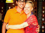 Ronen and Lia during a Sunday brunch held at MyPlace Photogallery Times of India