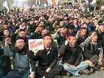South Korean people protested against the bilateral free trade agreement with the United States Photogallery - Times of India