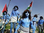 Strange protest around the world Photogallery - Times of India