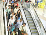 The train system started its journey last year Photogallery - Times of India