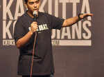Abhishek Bose during a comedy show Photogallery Times of India