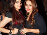 Tanvi (L) and Neha during the launch party of Hybrid Photogallery - Times of India