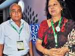 Dilip Trivedi and wife Suneeta Photogallery - Times of India